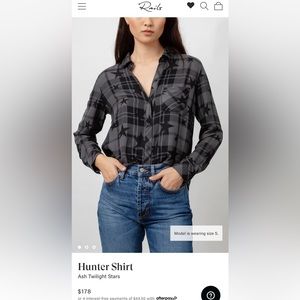 Rails Ash Twilight Hunter Shirt (Flannel)